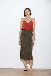 Clothing: IMAGAWA TUBE SKIRT MAXI CAPER