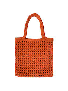 MAXI BEACH TOTE TANGERINE