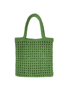 MAXI BEACH TOTE LIME GREEN