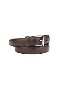 Belt Classic Handmade Brown/nickle