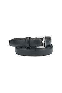 Belt Classic Handmade Black/nickle