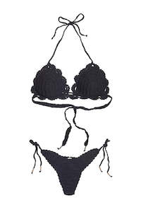 Bikini Set Carao Coconut - Black