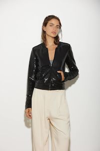 Sequin Dinner Bomber