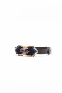 Clothing: ISHI BRACELET POLEN BLUE SILK