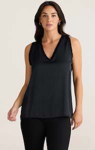 Brave + True - Celine Top (Black)