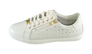 Shoes: Alfie & Evie - Samson (White)