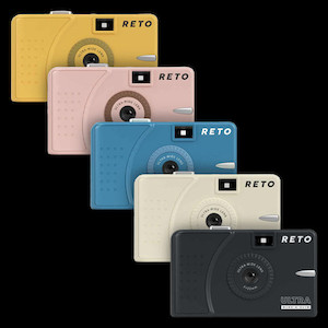 RETO Ultra Wide & Slim Reusable 35mm Film Camera Vision Photos