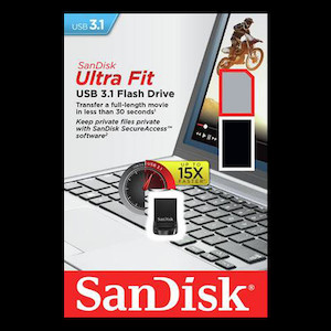 SanDisk Ultra Fit USB 3.1 Flash Drive Vision Photos