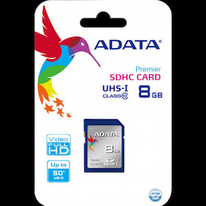 Adata SD Card Vision Photos