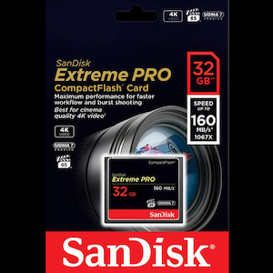 SanDisk Extreme Pro Compact Flash Vision Photos