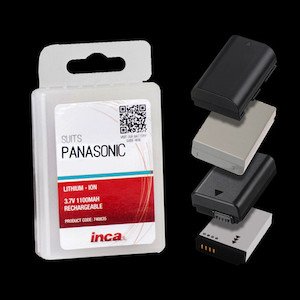 Inca Panasonic Rechargeable Camera Battery Vision Photos