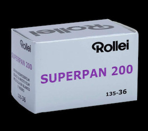 Photographic film processing: Rollei Superpan 200 35mm Vision Photos