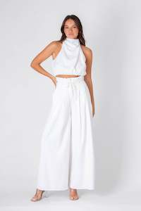 Kara Deluxe Top | White