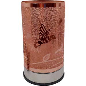 Rose Gold Hummingbird - Touch Lamp