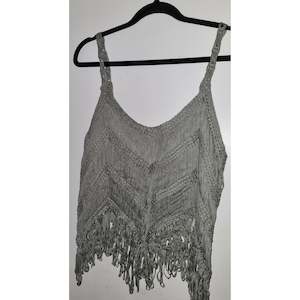 Clothing: Lustful Top | Steel Grey