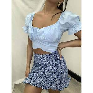 Layla Top - Light Blue