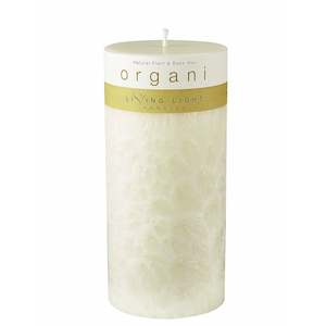 GRANITE ORGANI PILLAR 70MM NATURAL PLANT & BEES WAX FRAGRANCE FREE MED 100 HRS