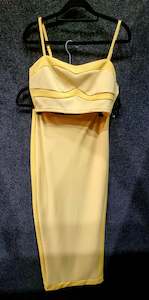 Clothing: Canary Chic Top & Skirt Set