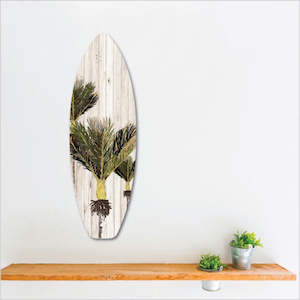 Surfboard Ply Wall Art | Nikau