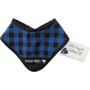 Bush Shirt Dribble Bib | Blue -Chur Bro