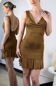 Copper Glow Dress