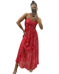 Clothing: Miss Romeo Dress | Red