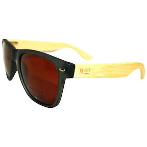 Clothing: Wooden Sunnies - Grey w/ Plain Arms | Moana Rd