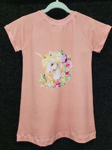 Unicorn T-Shirt Dress