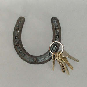 Clothing: Horse Shoe Key Rack