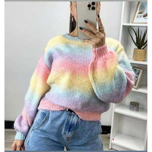 Clara Knit / Rainbow