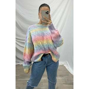 Valerie Knit / Rainbow