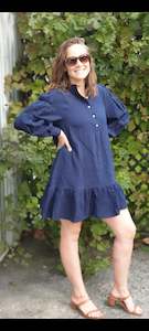 Lulu Dress - Navy