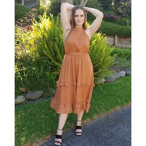 Clothing: Danielle Dress | Golden