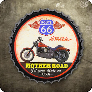 Route 66 Bottle Cap