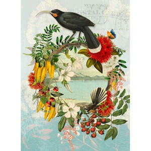 Clothing: Mini Notecard - Hua Bird