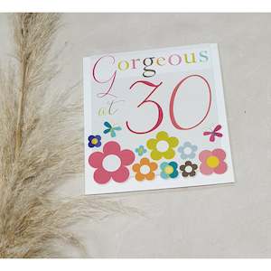 CARD - Gorgeous at 30