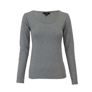 Long  Sleeve Top - Grey