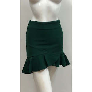 Clothing: Khloe Skirt - Emerald Green