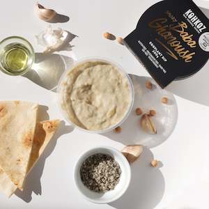 Food manufacturing: Smoky Baba Ghanoush