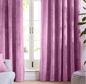 Lilac Velvet Curtains