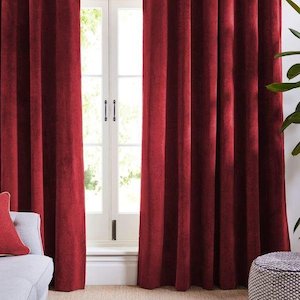 Louisiana Red Wine Curtains