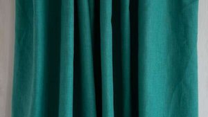 Country Cotton Turquoise Curtains