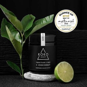 Tahitian Lime + Coconut Fairtrade Sugar Scrub