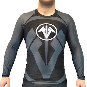 Mavya Legend Series Ranked Rash Guard - Black