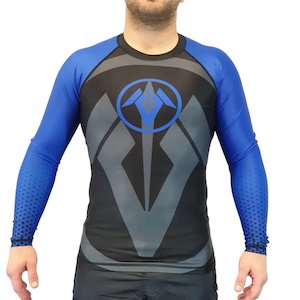 Mavya Legend Series Ranked Rash Guard - Blue