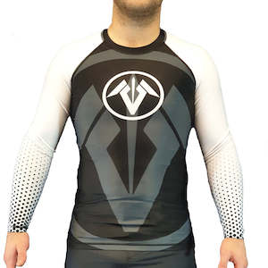 Mavya Legend Series Ranked Rash Guard - White