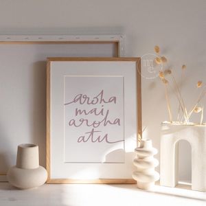 Stationery: 'Aroha mai, aroha atu' Art Print