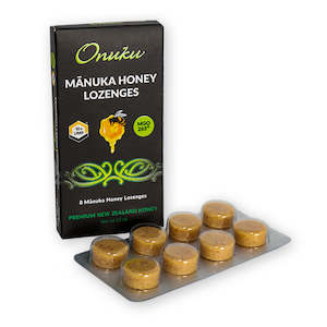 Onuku Certified Manuka Honey Lozenges UMF10+ 8x2.8g