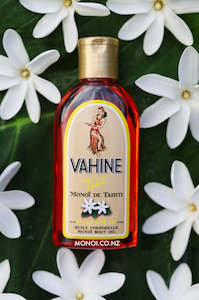 Health Beauty: VAHINE Tiare Red Monoi Oil.