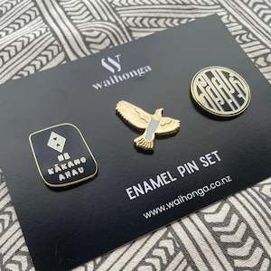 Enamel Pins 3 pack - Huatau